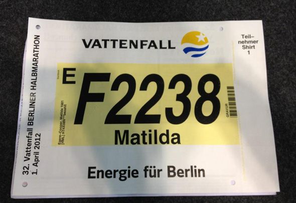 race number