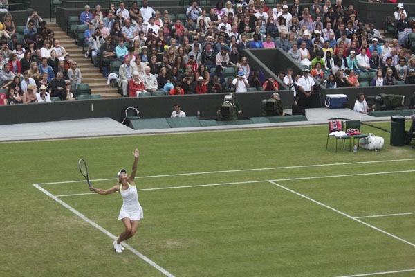 Maria Sharapova at Wimbledon