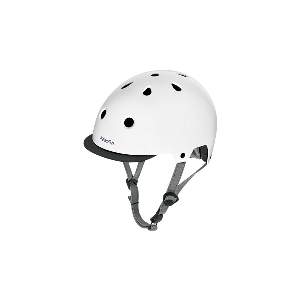Functional fashion: the gloss white helmet from Electra - The Cultural  ExposÃ©