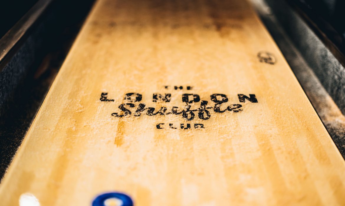 What we’ve been up to… Shuffleboarding at The Little Shuffle Club
